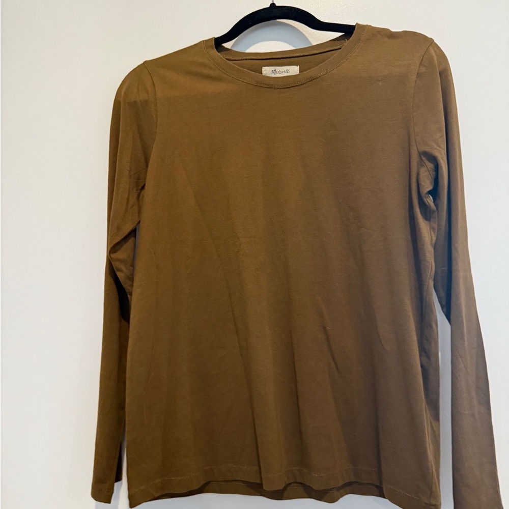 Women’s Brown Long Sleeve T-Shirt
